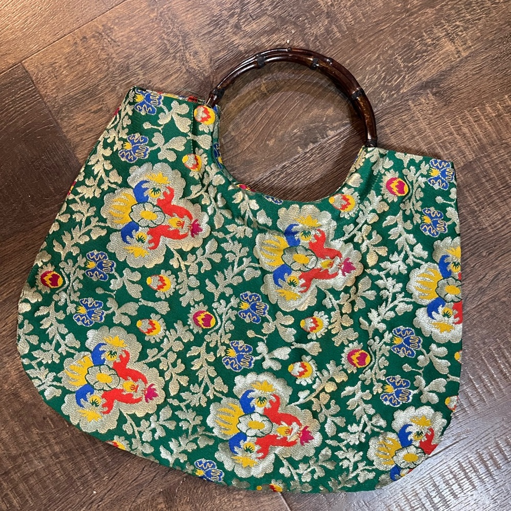 Bamboo Handle Bag